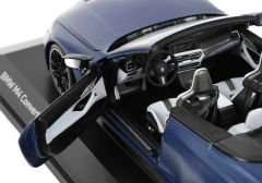 1/18 MINICHAMPS BMW M4 Cabrio G83 Blue portimao - 80435A51951