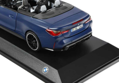 1/18 MINICHAMPS BMW M4 Cabrio G83 Blue portimao - 80435A51951