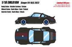 1/18 Make-Up Porsche Singer DLS (Carbon)