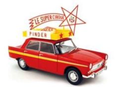 1966 Peugeot 404 Pinder, red/yellow