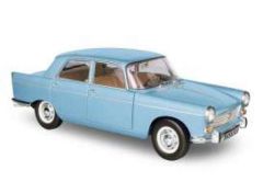 1965 Peugeot 404, clear blue