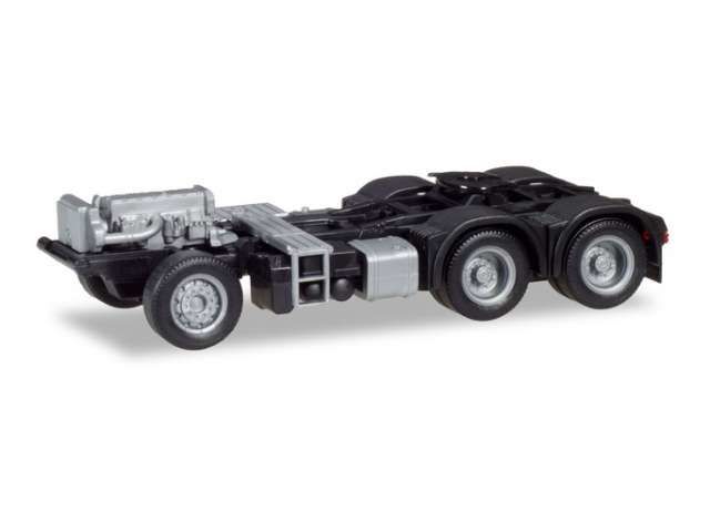 1/87 Chassis Mercedes-Benz Actros Giga/Big/Stream 6x4 Content: 2 pieces, black/grey