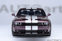 1/18 AUTOart Dodge Challenger SRT Jailbreak 2022 (Hellraisin) - 71762
