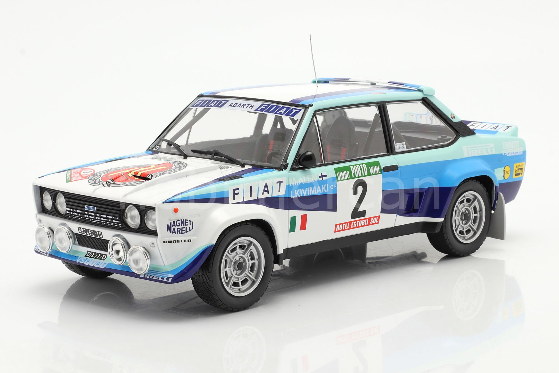 İXO - FİAT 131 ABARTH N2 WİNNER PORTUGAL 1980