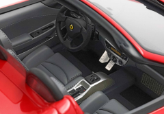 Ön Sipariş - 1/18 BBR Ferrari 360 Modena Spider automatic gear Rosso Corsa - Black