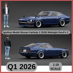 1/18 Ignition Model Nissan Fairlady Z (S30) Midnight Devil's Z