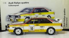 AUTOART - AUDI - QUATTRO N 10 RALLY ACROPOLIS 1984 STIG BLOMQVIST - BJORN CEDERBERG