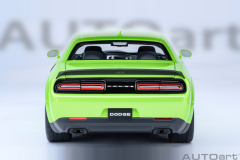 1/18 AUTOart Dodge Challenger SRT Superstock 2023 (Sublime)