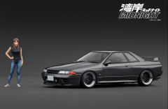 1/18 Ignition Model Nissan Skyline GT-R (R32) Midnight Reina's R