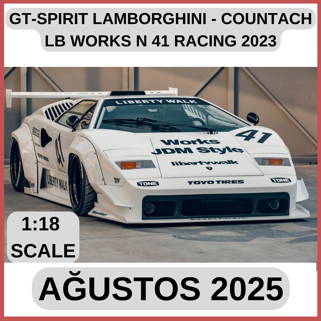 GT-SPIRIT - LAMBORGHINI - COUNTACH LB WORKS N 41 RACING 2023