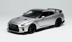 1/18 Motorhelix (Ultimate Metal Silver) Nissan Skyline GT-R R35 Nismo T-Spec
