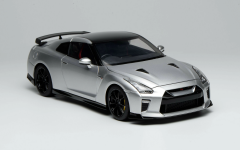 1/18 Motorhelix (Ultimate Metal Silver) Nissan Skyline GT-R R35 Nismo T-Spec