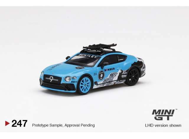 1/64 2020 Bentley Continental GT GP Ice Race, blue