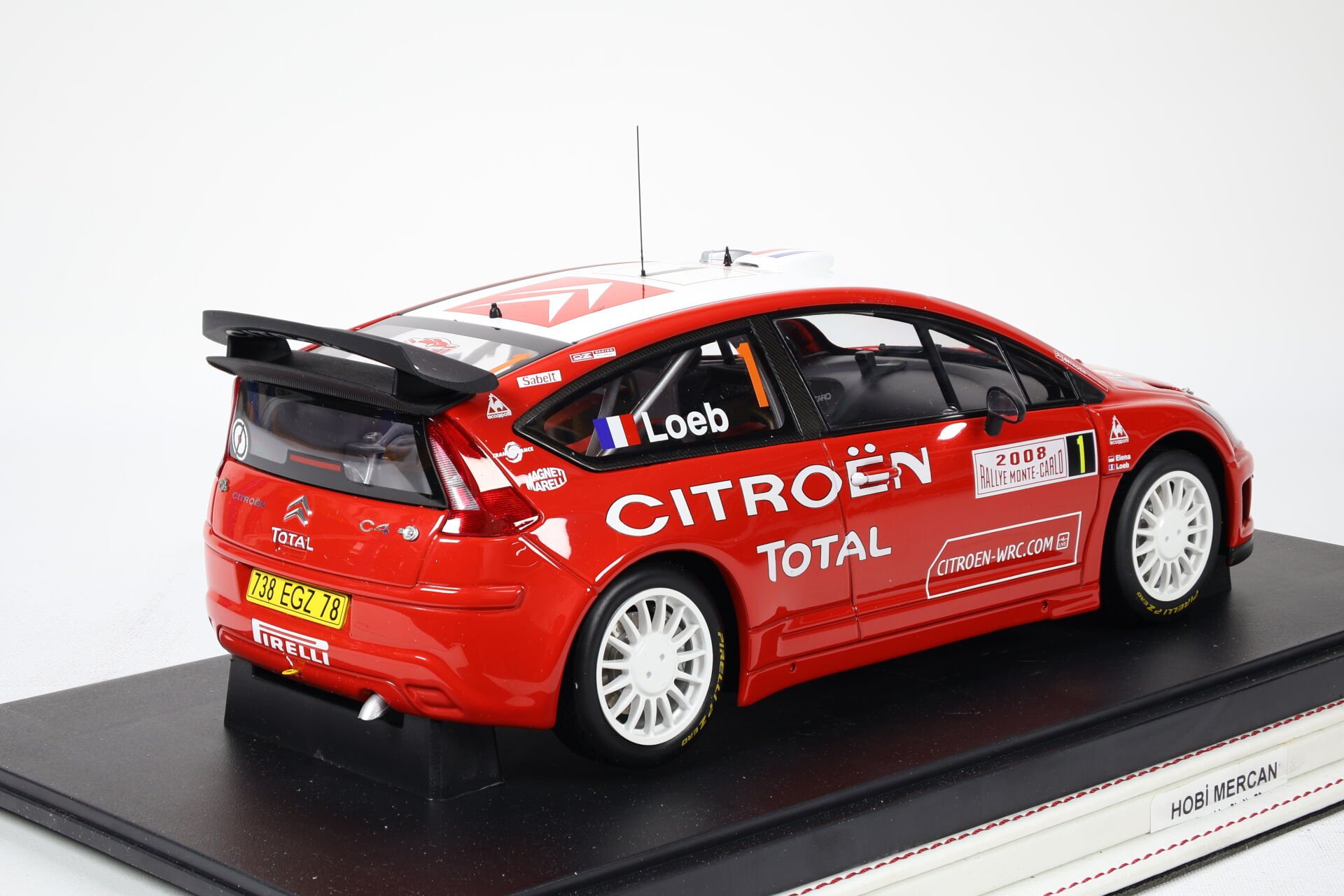 Citroen C4 WRC - Sébastien LOEB | Rallye Monte-Carlo 2008 ES