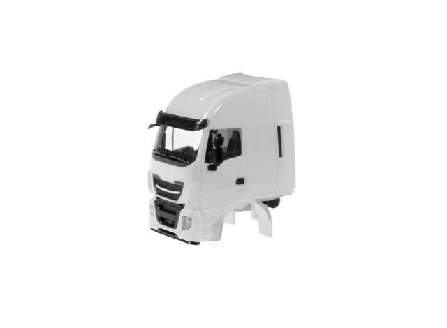 1/87 Iveco Stralis Cabine With WLB & CV(2 st), white