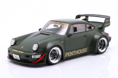 1/18 GT-SPIRIT Porsche 911 RWB Penthouse, Kaki Green - GT559