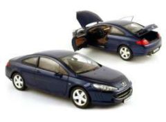 2006 Peugeot 407 Coupe, blue montebello
