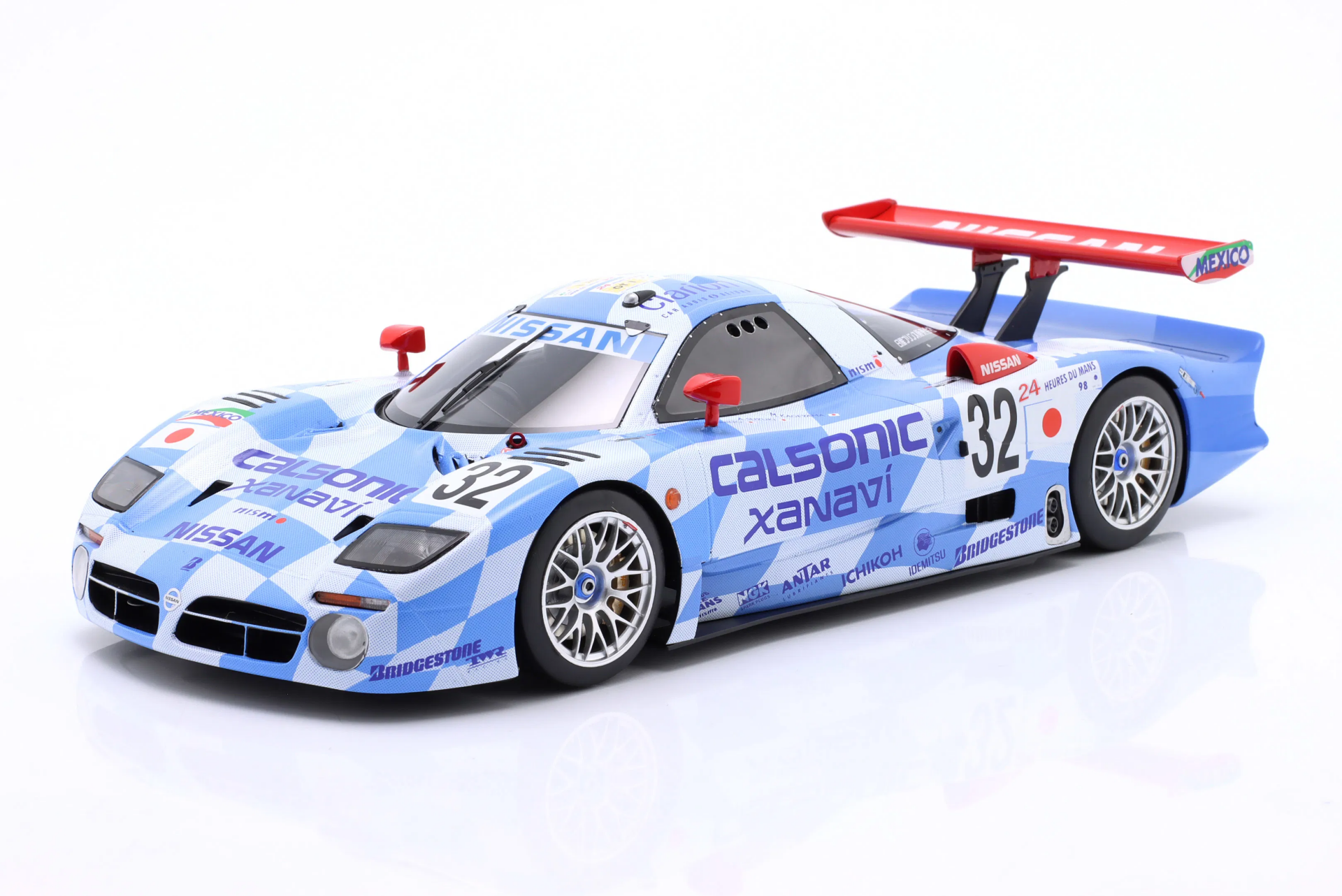 1/18 GT-SPIRIT Nissan R390 GT1, Le Mans, Blue - GT529