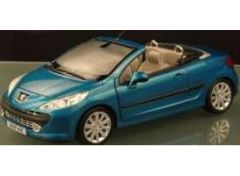 2007 Peugeot 207CC, blue neysha