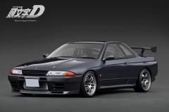 1/18 Ignition INITIAL D Nissan Skyline GT-R R32 (BNR32) Gun Gray Metallic - IG3545