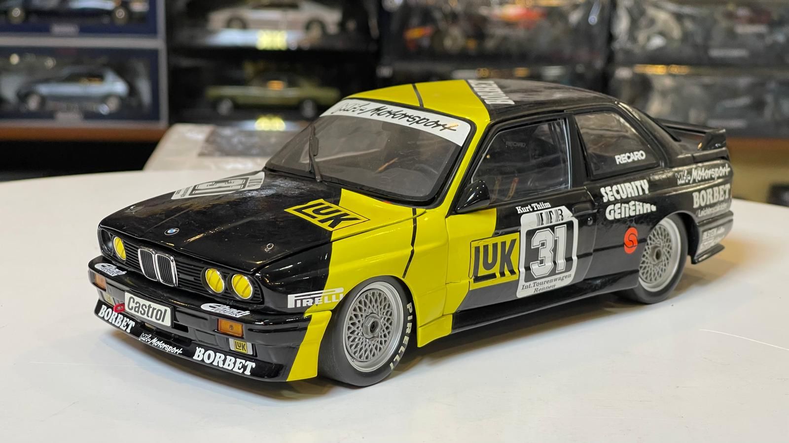 MINICHAMPS - BMW - 3-SERIES M3 N 31 WINNER DTM NURBURGRING 1988 THIIM