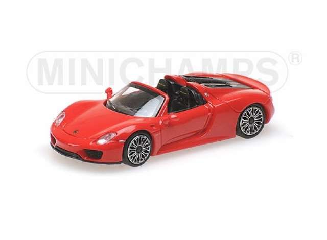2013 Porsche 918 Spyder, red