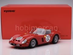 KYOSHO - FERRARI - 250 GTO 3.0L V12 TEAM EQUIPE NATIONALE BELGE N 22 3rd 24h LE MANS 1962 L.DERNIER - ''BEURLYS'' J.BLATON