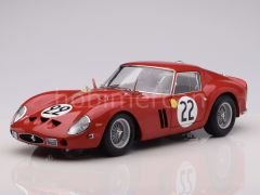 KYOSHO - FERRARI - 250 GTO 3.0L V12 TEAM EQUIPE NATIONALE BELGE N 22 3rd 24h LE MANS 1962 L.DERNIER - ''BEURLYS'' J.BLATON