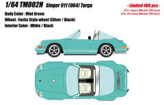 1/64 Make-Up - Porsche Singer 911 (964) Targa  Titan64