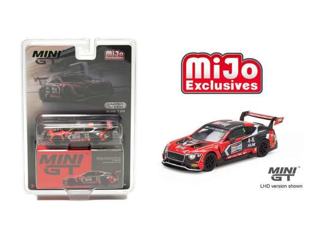 1/64 Bentley Continental GT3 #5 Champion 2018 Blancpain GT Asia, red/black