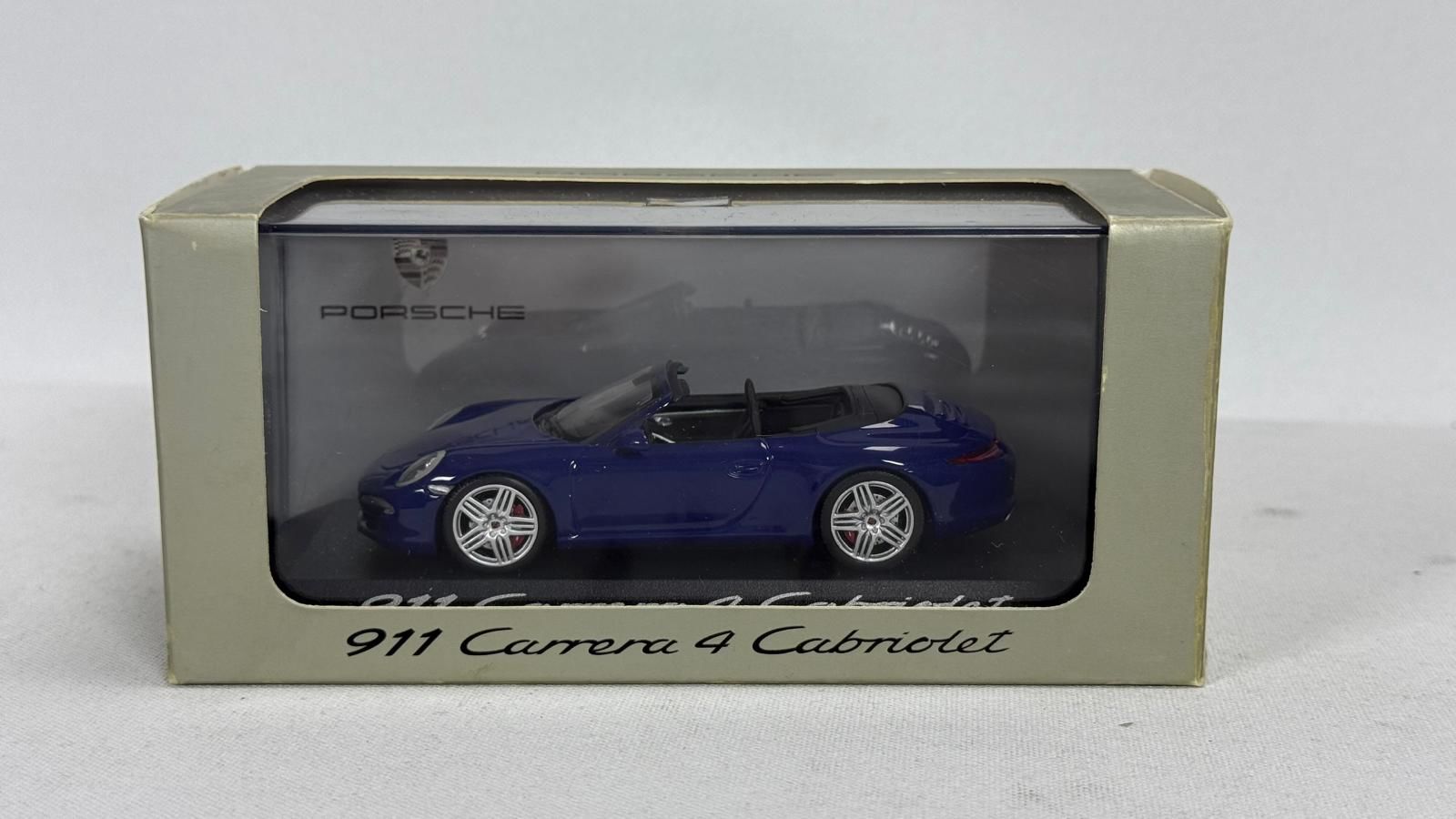 MINICHAMPS - PORSCHE - 911 991 CARRERA 4 CABRIOLET 2012