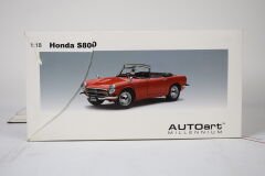 1/18 AUTOart Honda S800 Roadster Red 1966