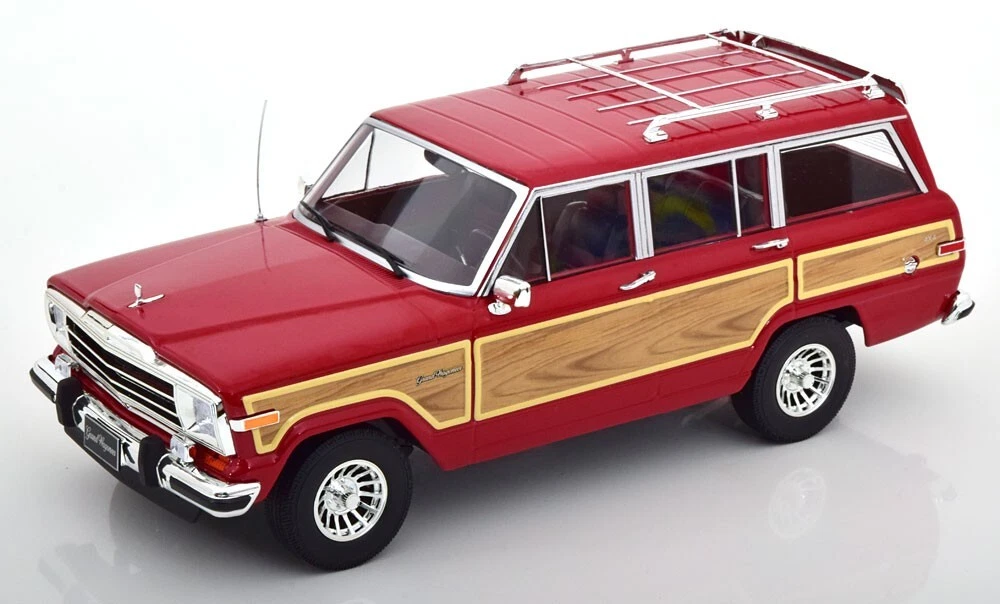 1/18 KK SCALE Chrysler Jeep Grand Wagoneer 1989 Red - KKDC181112