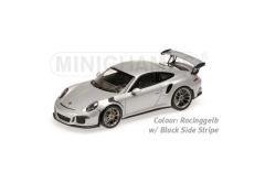 2013 Porsche 911 GT3 RS, yellow with black side stripes