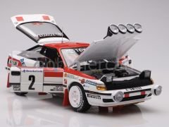 KYOSHO - TOYOTA - CELICA GT-FOUR ST165 (night version) N 2 WINNER RALLY MONTECARLO 1991 C.SAINZ - L.MOYA