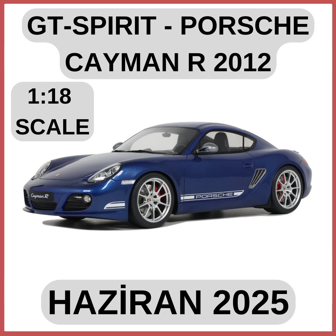GT-SPIRIT - PORSCHE - CAYMAN R 2012