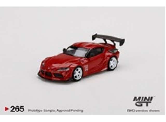1/64 HKS Toyota GR Supra Renaissance, red