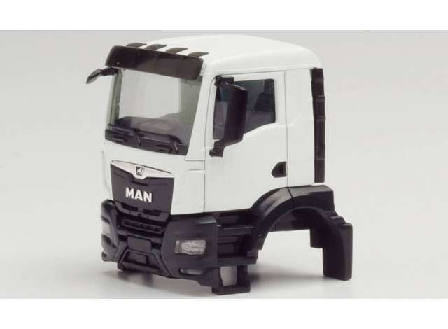 1/87 MAN TGS NN Cabine Constructionversion (2 st), white