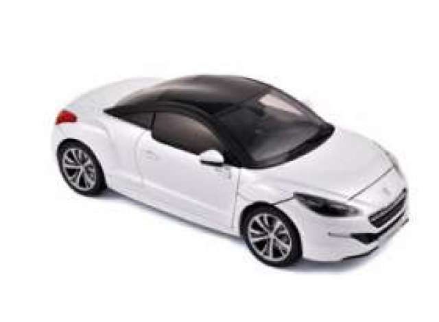 2013 Peugeot RCZ, white with matt black roof