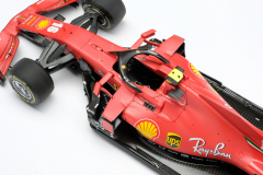 1/18 AMALGAM - Ferrari SF1000 - 2020 Austrian Grand Prix - Charles Leclerc - Second Place - M6144-LEC