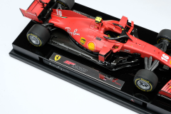 1/18 AMALGAM - Ferrari SF1000 - 2020 Austrian Grand Prix - Charles Leclerc - Second Place - M6144-LEC