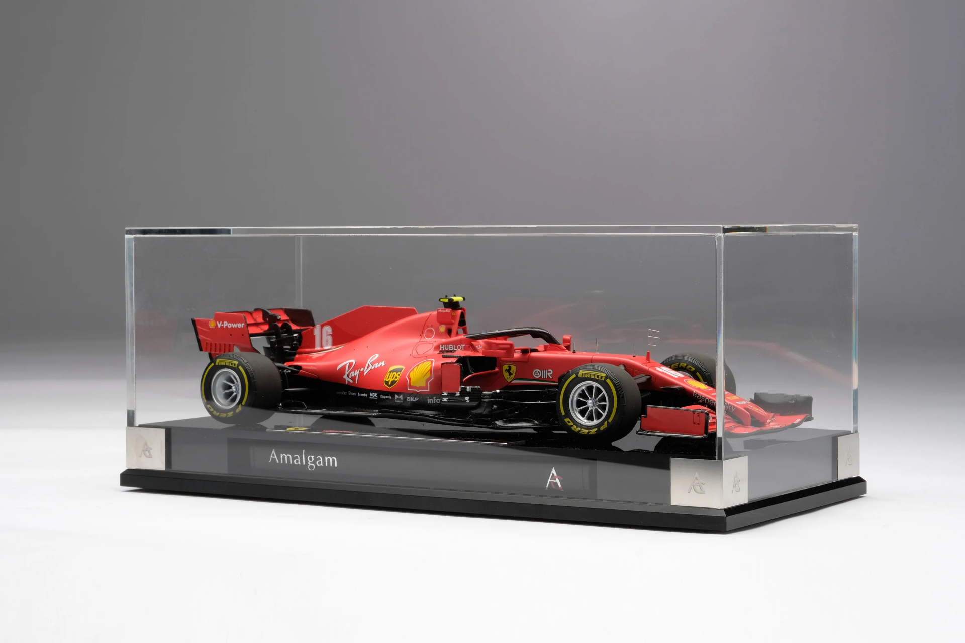 1/18 AMALGAM - Ferrari SF1000 - 2020 Austrian Grand Prix - Charles Leclerc - Second Place - M6144-LEC