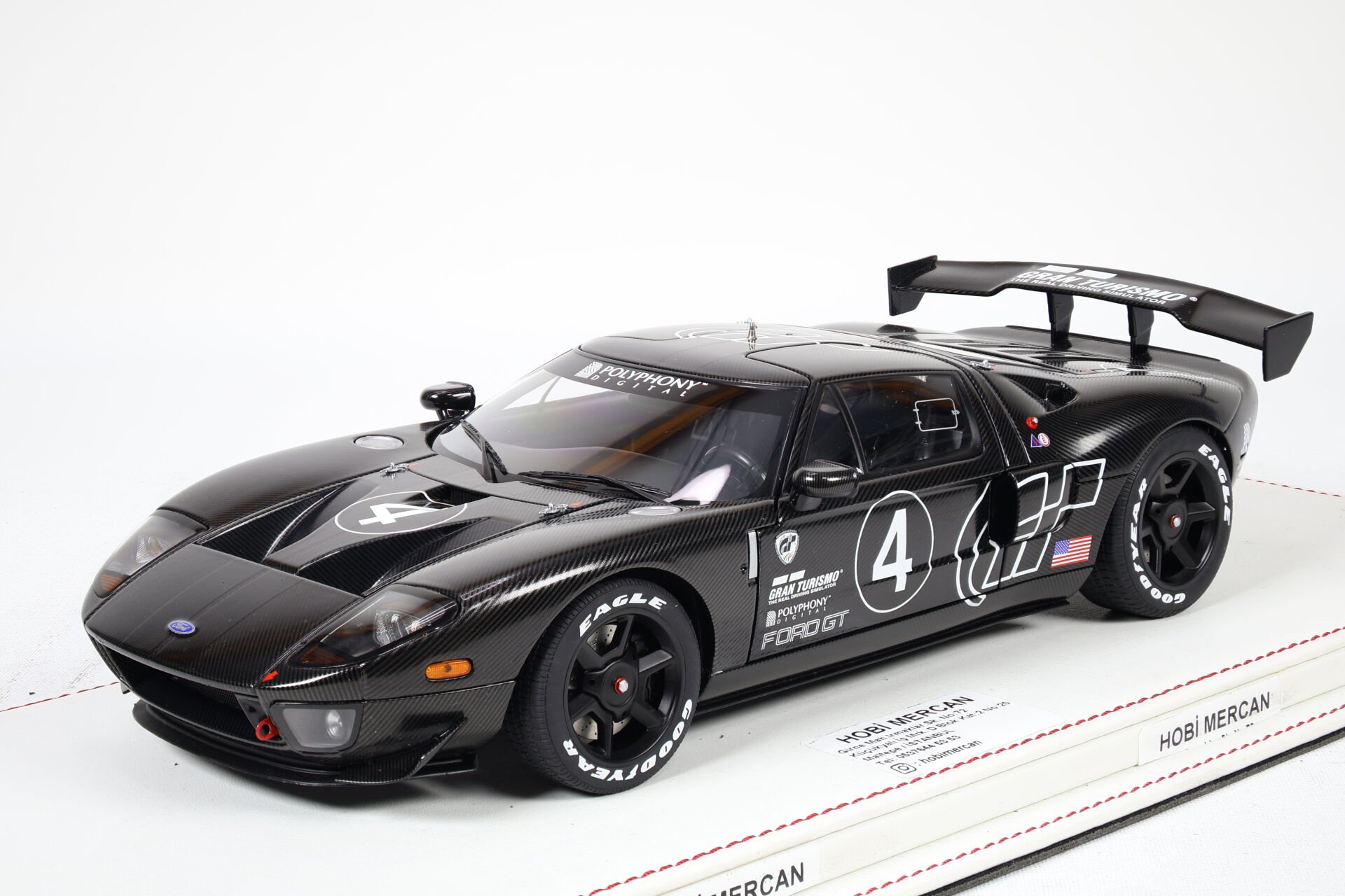 1/18 AUTOART - FORD USA - GT40 LM SPEC II N 4 TEST CAR 2005