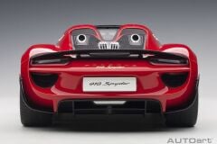 1:12 ÖLÇEK AUTOART - PORSCHE - 918 SPYDER WEISSACH PACKAGE 2013