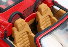 1/18 BBR Ferrari 360 Modena Spider manual gear Rosso Corsa - Beige