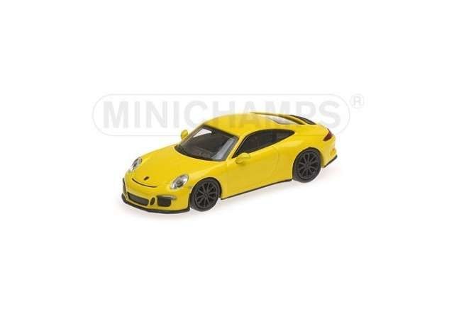 2016 Porsche 911 R, yellow with black wheels