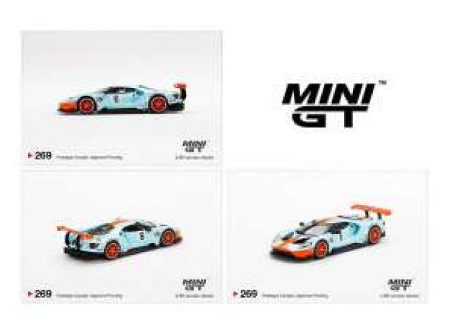 1/64 Ford GT GTLM *Gulf* #6, gulf blue/orange