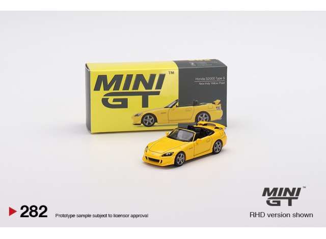 1/64 Honda S2000 Type S, new indy yellow pearl