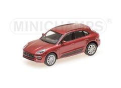 2013 Porsche Macan Turbo, red