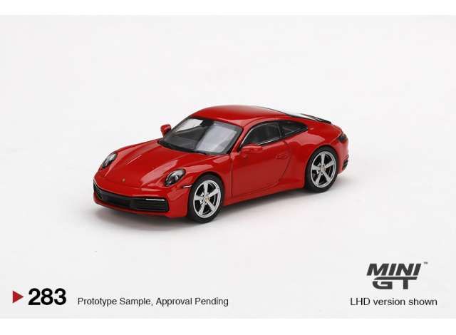 1/64 Porsche 911 (992) Carrera S, guards red